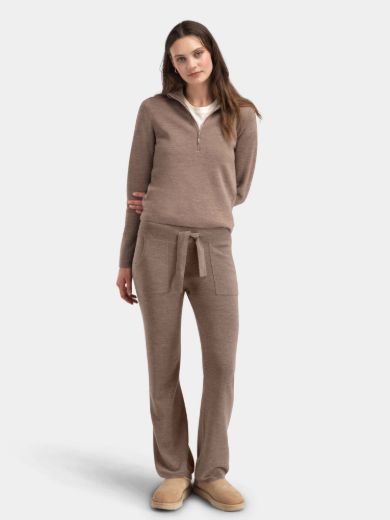 Bilde av WoolLand Himmeltinden Knitted Pants W Nougat